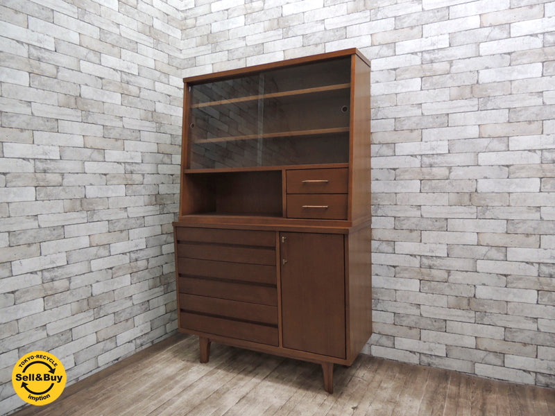 アクメ ファニチャー ACME Furniture ブルックスキャビネット BROOKS CABINET 60's アメリカンビンテージスタイル カップボード 食器棚 箱付 未使用　買い取りしました。祖師ヶ谷大蔵店　出張買取もお任せ下さい。