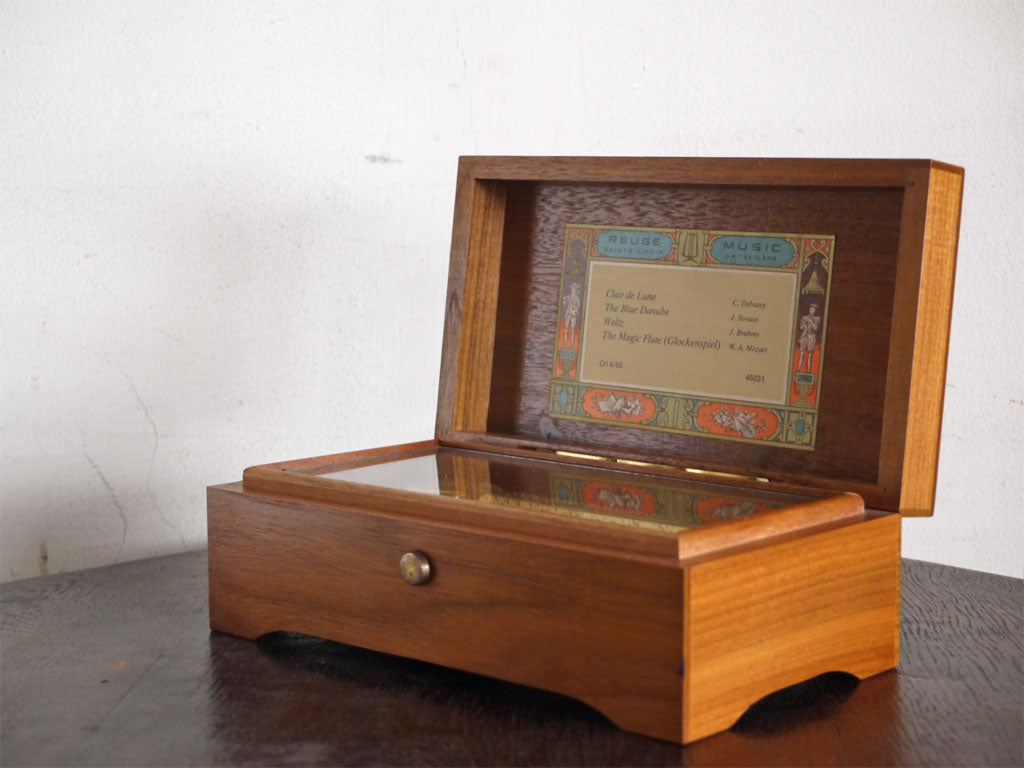 リュージュ REUGE オルゴール Music Box CH 4/50 No.45031 4曲 50弁 スイス 中古品 買い取りしました。