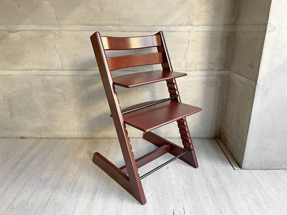 ストッケ STOKKE トリップトラップ TRIPP TRAPP ベビーチェア キッズチェア S/N3～ ブラウン ノルウェー 北欧家具  中古品 買い取りしました。