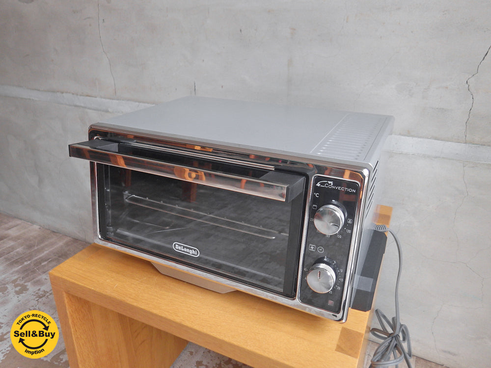 デロンギ DeLonghi ミニコンベクションオーブン EO420J-SS ピザストーン トースター グリル  学芸大学 マスター 中古品 買い取りしました。