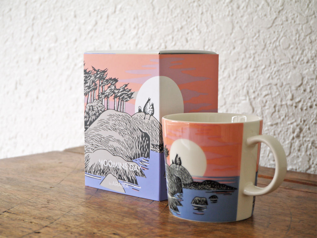 アラビア ARABIA ムーミンマグ ムーミンデイ MOOMINS DAY 2018年 冬季限定 箱付 中古品 買い取りしました。