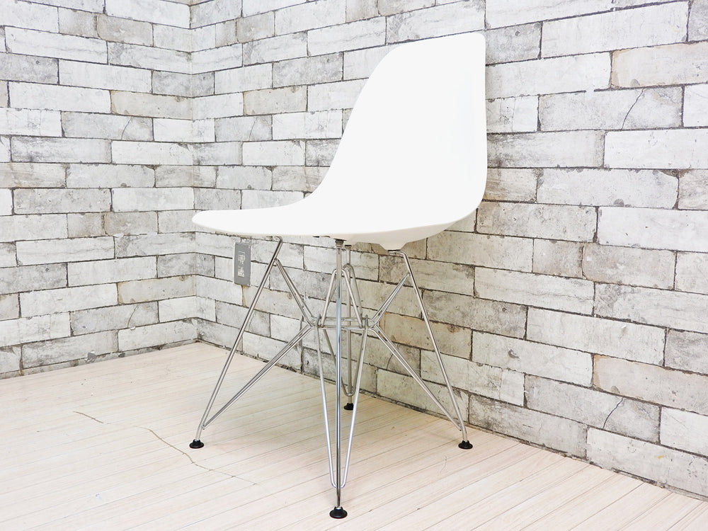 ヴィトラ vitra サイドシェルチェア エッフェルベース ホワイト ミッドセンチュリー チャールズ＆レイ・イームズ  中古品 買い取りしました。