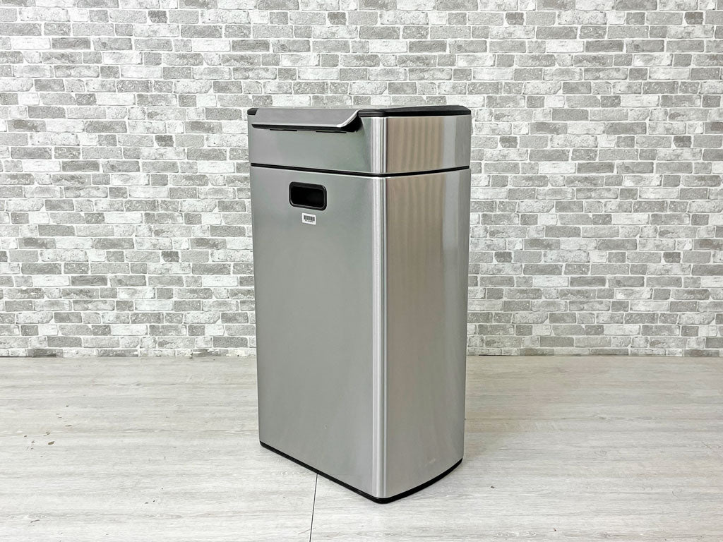 シンプルヒューマン Simple Human レクタンギュラータッチバーカン 40L ダストボックス モダンデザイン 定価：28,600円 中古品 買い取りしました。