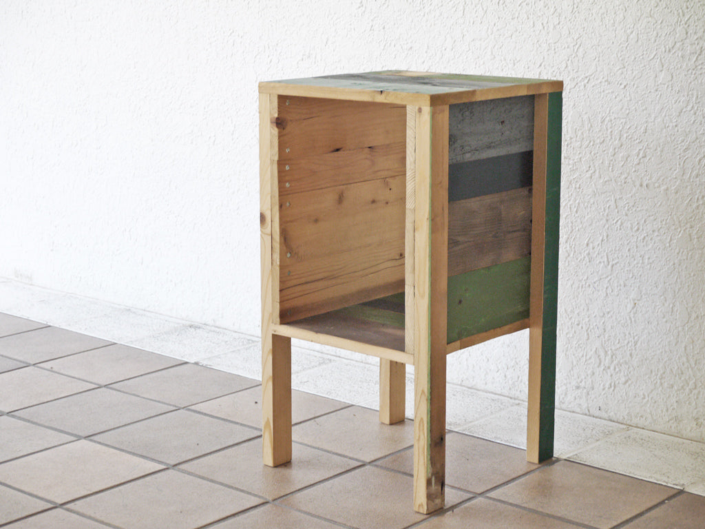 ピート・ヘイン・イーク PIET HEIN EEK スクラップウッド サイドテーブル SCRAPWOOD SIDE TABLE オランダ CIBONE取扱 中古品 買い取りしました。