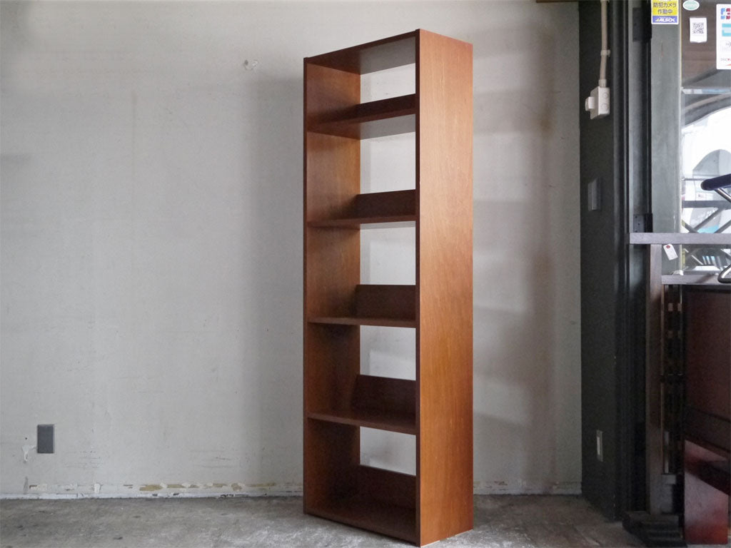 モモナチュラル MomoNatural ブックシェルフ オープンラック 本棚 ウォールナットカラー 廃番 中古品 買い取りしました。