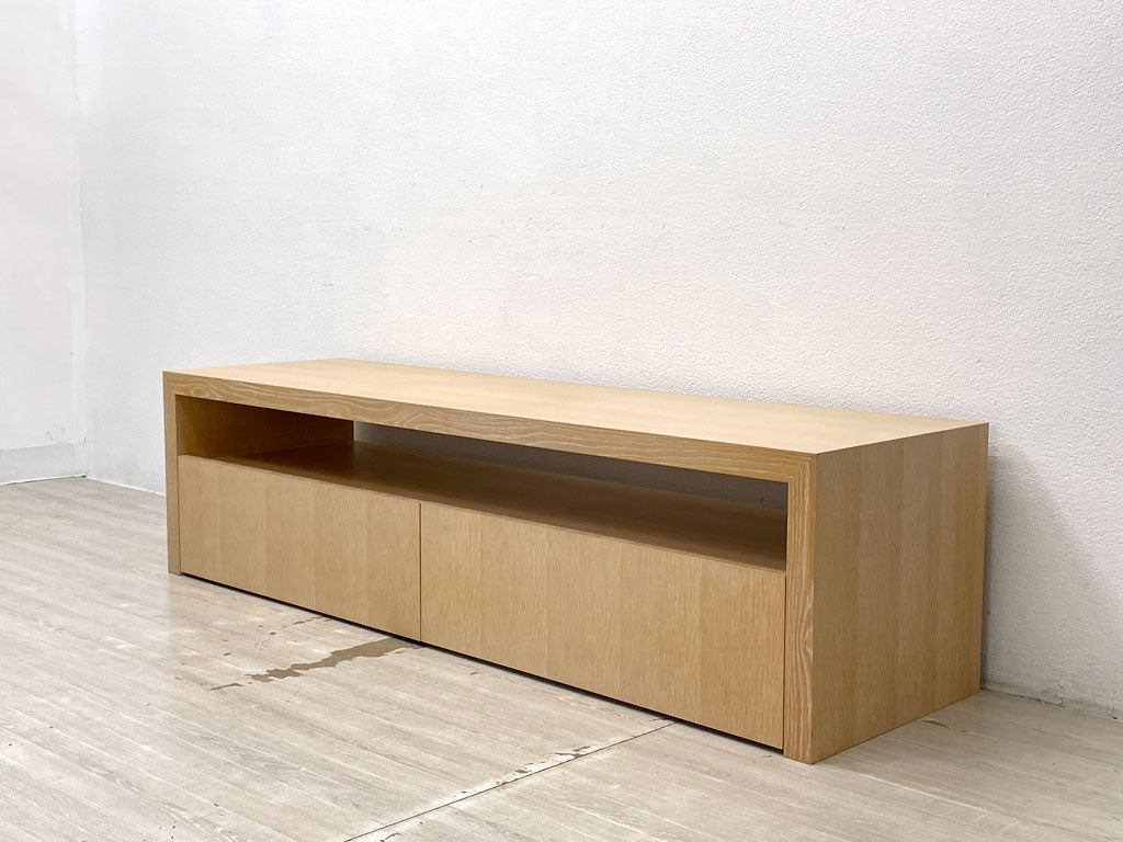 イデー IDEE マーゴ MARGOT ローボード LOW BOARD オーク材 AVボード シアターボード テレビキャビネット シンプルモダン 定価￥173,100- 中古品 買い取りしました。