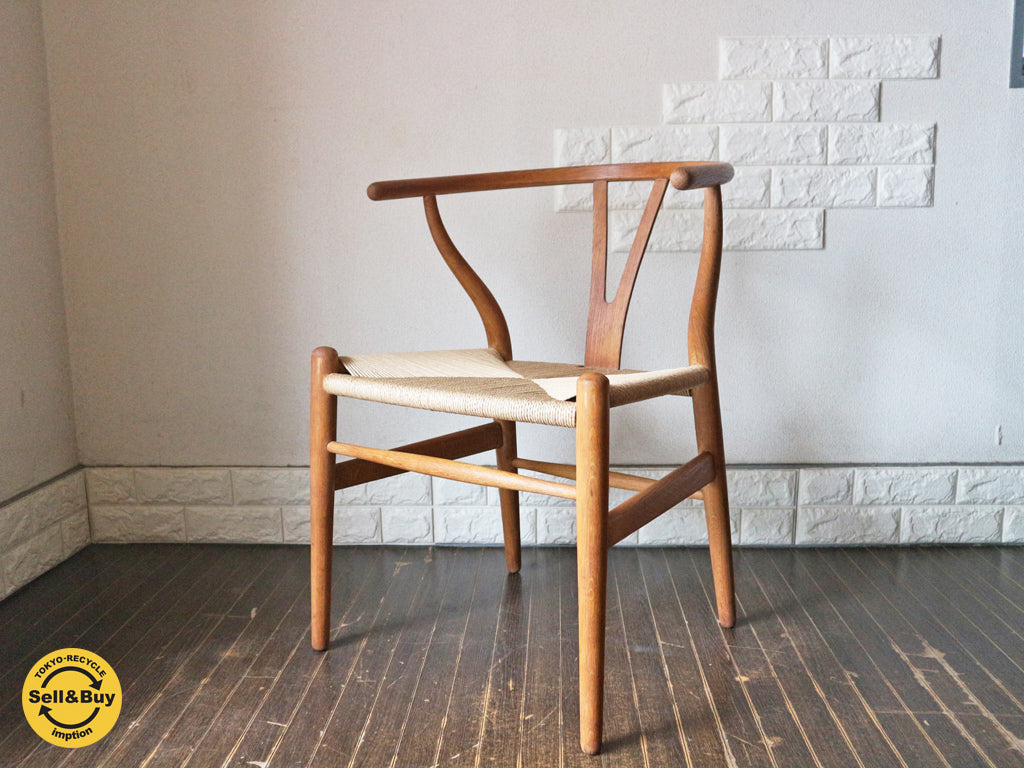 カールハンセン＆サン Carl Hansen & son Yチェア CH24 ハンス・J・ウェグナー Hans J. Wener オーク材 オイルフィニッシュ 北欧 デンマーク  買い取りしました。
