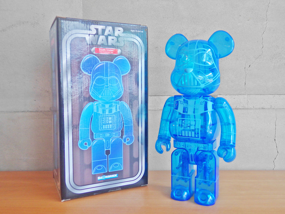 メディコムトイ MEDICOMTOY ベアブリック BE@RBRICK ダースベイダー DARTH VADER ホログラフィックver. 400％ 2015年発売 限定品 箱付き 中古品 買い取りしました。