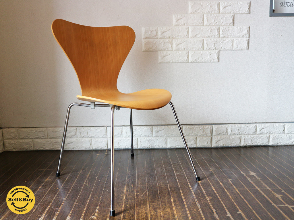 フリッツハンセン Fritz Hansen セブンチェア ビーチ材 ナチュラル アルネ・ヤコブセン  買い取りしました。経堂店 出張買取もお任せ下さい。