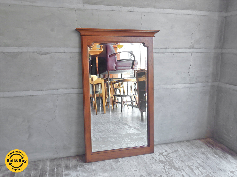 カンディハウス CONDE HOUSE ニューエレガンス サティー ウォールミラー 鏡 象嵌 阿久津宏 クラシカル 中古品 買い取りしました。