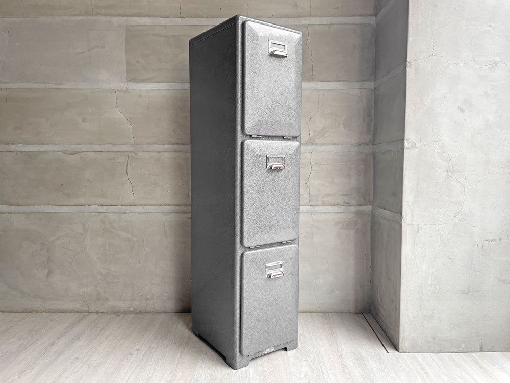 ダルトン DULTON トライデッカー トラッシュカン Tridecker trash can ゴミ箱 ダストボックス グレー 廃番 中古品 買い取りしました。