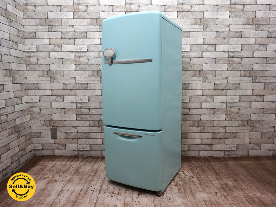 ナショナル National ウィル WiLL 冷蔵庫 162L ターコイズ カラー 2003年製   中古品 買い取りしました。祖師ヶ谷大蔵店 出張買取もお任せ下さい。