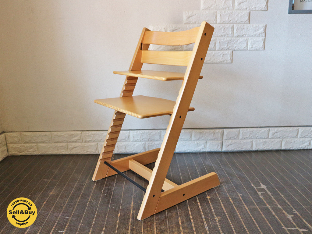 ストッケ STOKKE トリップトラップ TRIPP TRAPP 新型 ナチュラル ベビーチェア   買い取りしました。経堂店 出張買取もお任せ下さい。