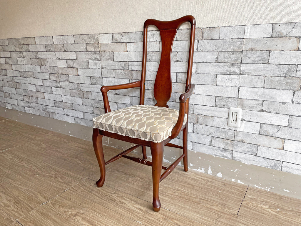 マルニ木工 maruni 地中海シリーズ アンリチェア ダイニングアームチェア 高級モダン家具 中古品  買い取りしました。