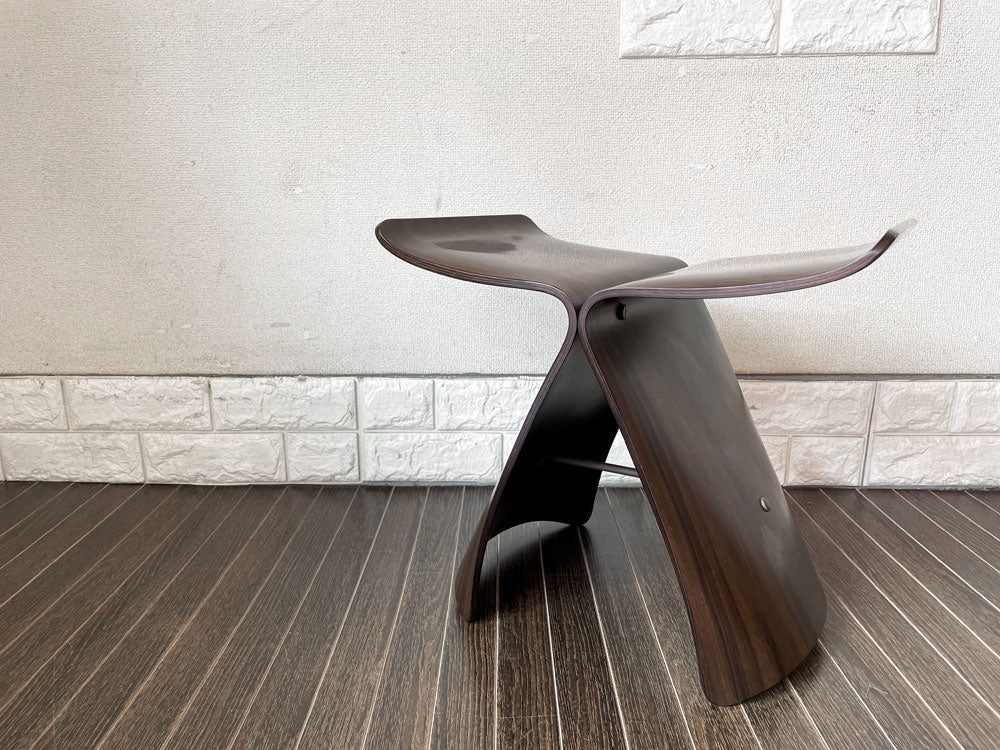 天童木工 TENDO バタフライスツール ローズウッド 柳宗理 MoMA ジャパニーズモダン  中古品  買い取りしました。