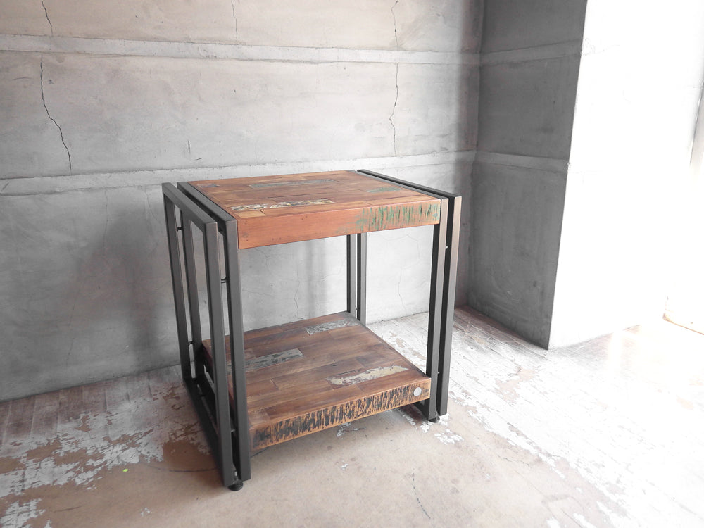 ディーボディ d-Bodhi フェルム FERUM インダストリアル サイドテーブル INDUSTRIAL SIDE TABLE 古材 ASPLUND取扱  中古品 買い取りしました。