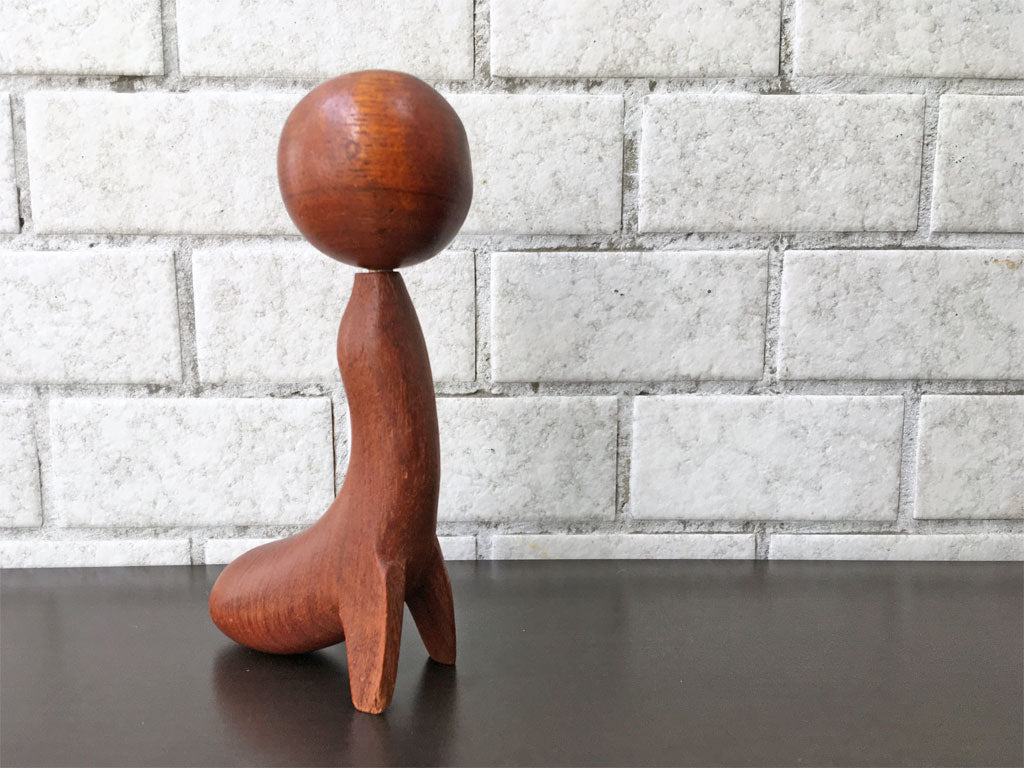 デンマークビンテージ Danish Vintage レオカーリ Leo Kari チーク無垢材 ボトルオープナー アシカ オブジェ 50'S 中古品 買い取りしました。