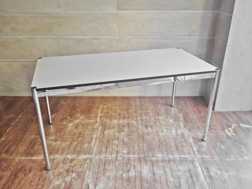 USMハラー USM Haller モジュラーファニチャー ハラーテーブル W150 ワーキングデスク ホワイトラミネート 現状品 G 中古品 買い取りしました。