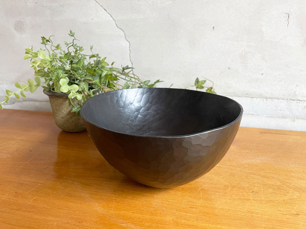 三谷龍二 Noir 黒漆 鉢 ボウル 山桜 現代作家 木の器 Φ17cm 中古品 買い取りしました。