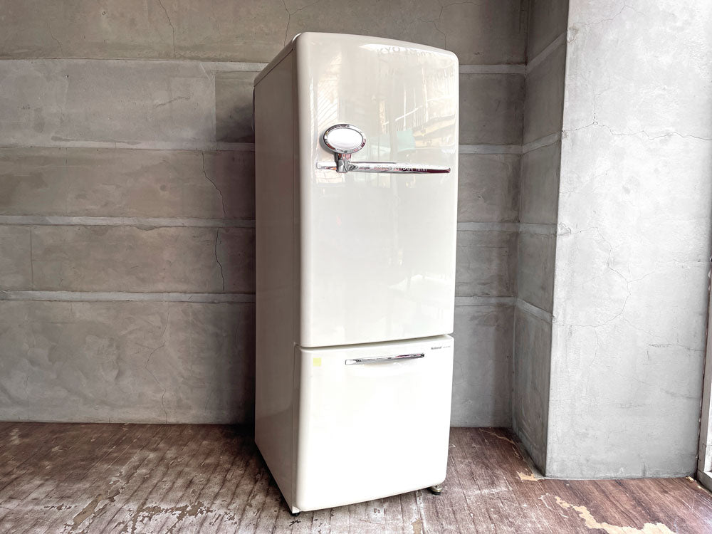 ナショナル National ウィル WiLL FRIDGE mini パーソナルノンフロン冷凍冷蔵庫 フリッジミニ ホワイト 廃番 2003年製 162L オリジナル ノスタルジックデザイン 中古品 買い取りしました。