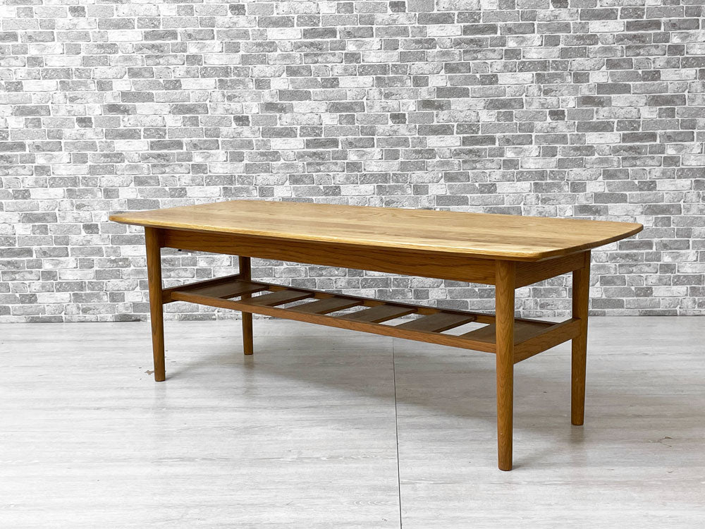 モモナチュラル Momo Natural リバーゲート RIVERGATE ローテーブル FD-LOW TABLE エレベーターテーブル リフトアップ 昇降機能付 W115cm  中古品 買い取りしました。