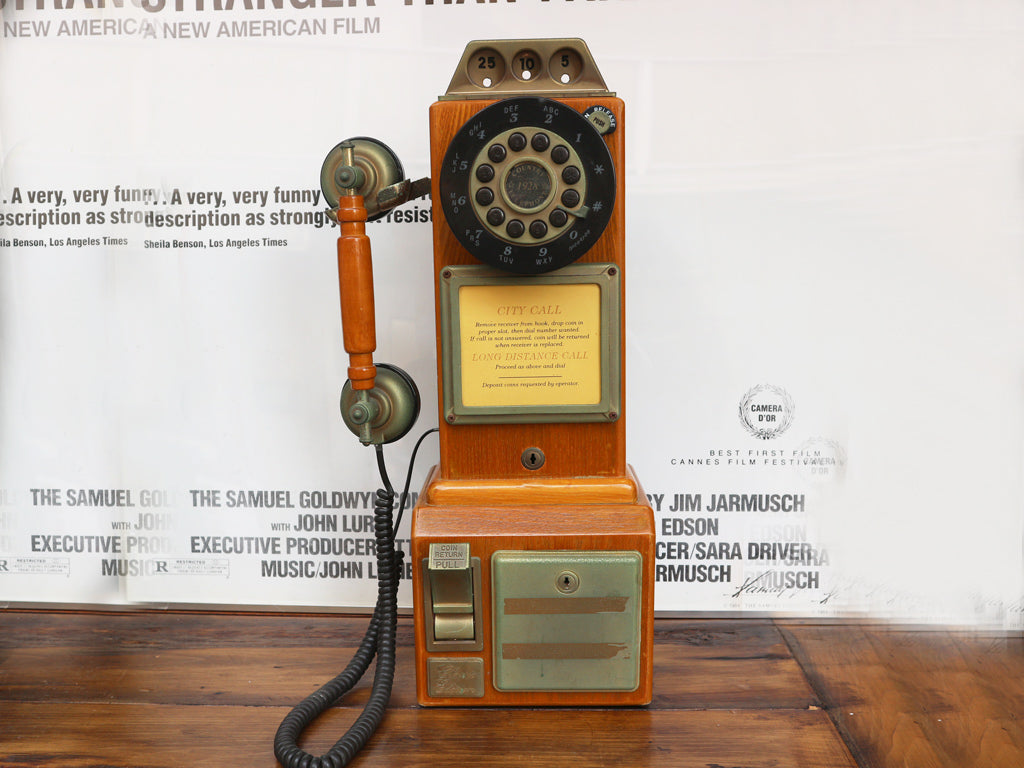 USビンテージ テレフォン USA 公衆電話 1950's アメリカ レトロ 電話機 オブジェ   買い取りしました。