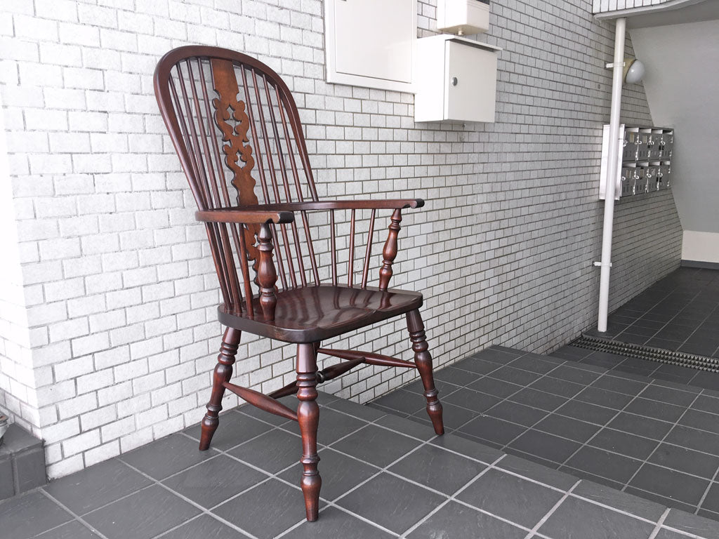 松本民芸家具 44A型 ウィンザーチェア リボンバック ミズメザクラ 刻印有 民藝 中古品 買い取りしました。