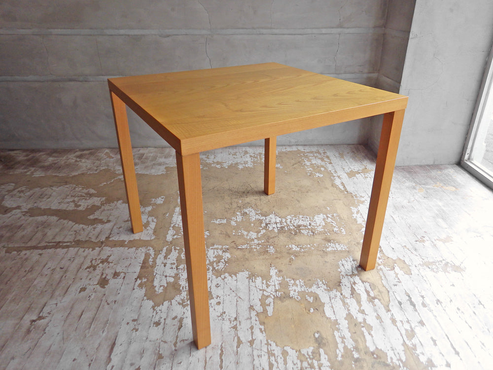 アクタス ACTUS エフビー ダイニングテーブル FB DINING TABLE オーク突板 ストレートタイプ レッグ 受注生産品 参考価格89,100円 中古品 買い取りしました。