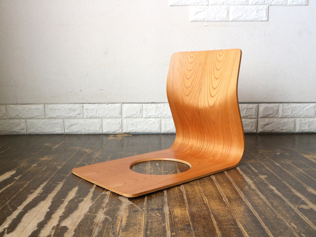 天童木工 TENDO 座椅子 プライウッド 藤森健次 ケヤキ 中古品  買い取りしました。