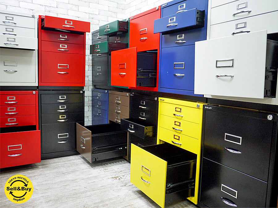 ビスレー BISLEY キャビネット＆デスク 　特集：世界に名を轟かす、英国・ビスレー社 大量入荷中です！！