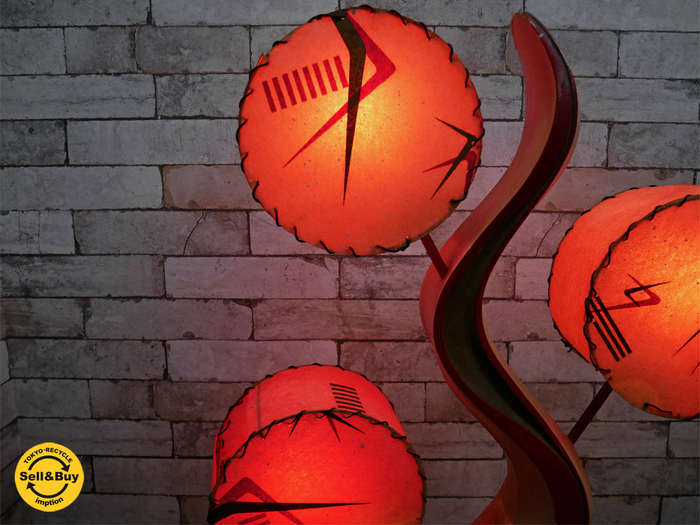 PLASTO 3灯 ロリポップランプ CHALKWARE Lollipop Lamp 1950s テーブルランプ 中古品 買い取りしました。