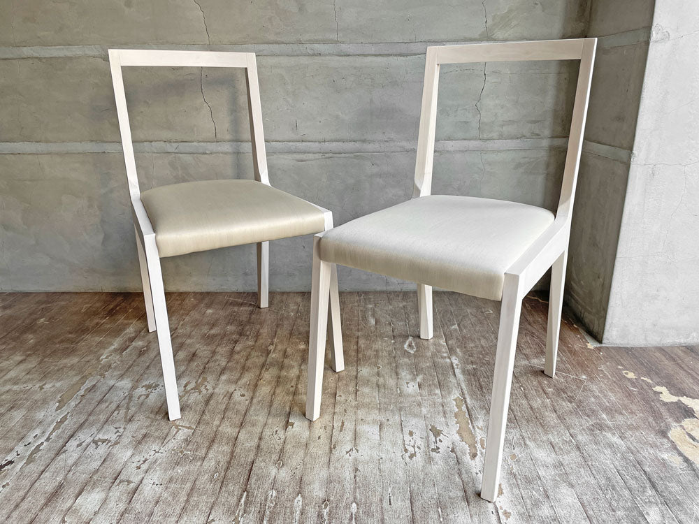 カッシーナ イクスシー Cassina ixc. イーストバイイーストウエスト East by Eastwest ジャスミン JASMIN ダイニングチェア 2脚セット 廃番 B 中古品 買い取りしました。