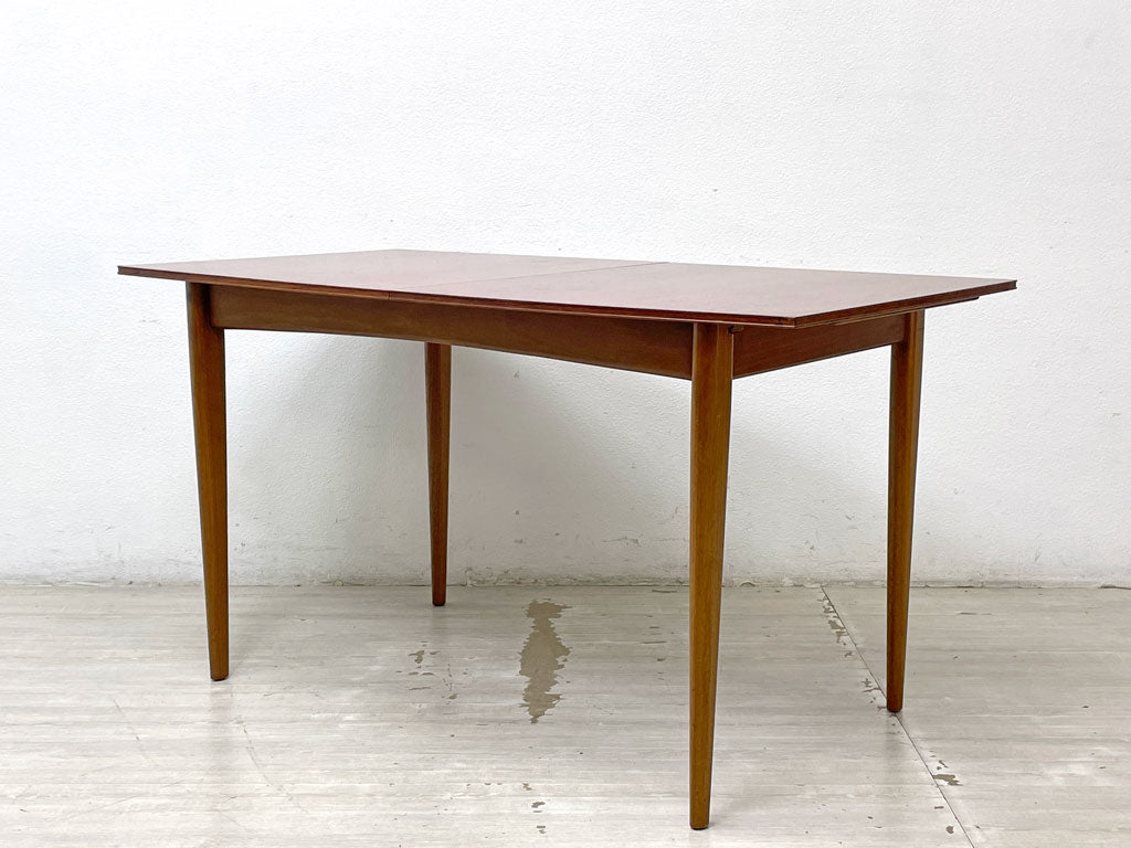 マッキントッシュ A.H.McINTOSH チーク材 エクステンション 伸長式 ダイニングテーブル W137-183cm イギリス ビンテージ 中古品 買い取りしました。