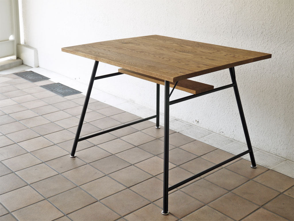モモナチュラル MOMO Natural ベント VENT ダイニングテーブル ISO STEEL LEG オーク材 W95cm 中古品 買い取りしました。
