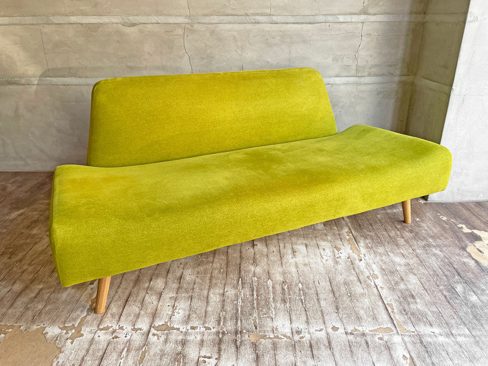 イデー IDEE アーオ ソファ AO SOFA 2人掛け 2シーター グリーン 岡嶌要 定価\69,000- 中古品 買い取りしました。