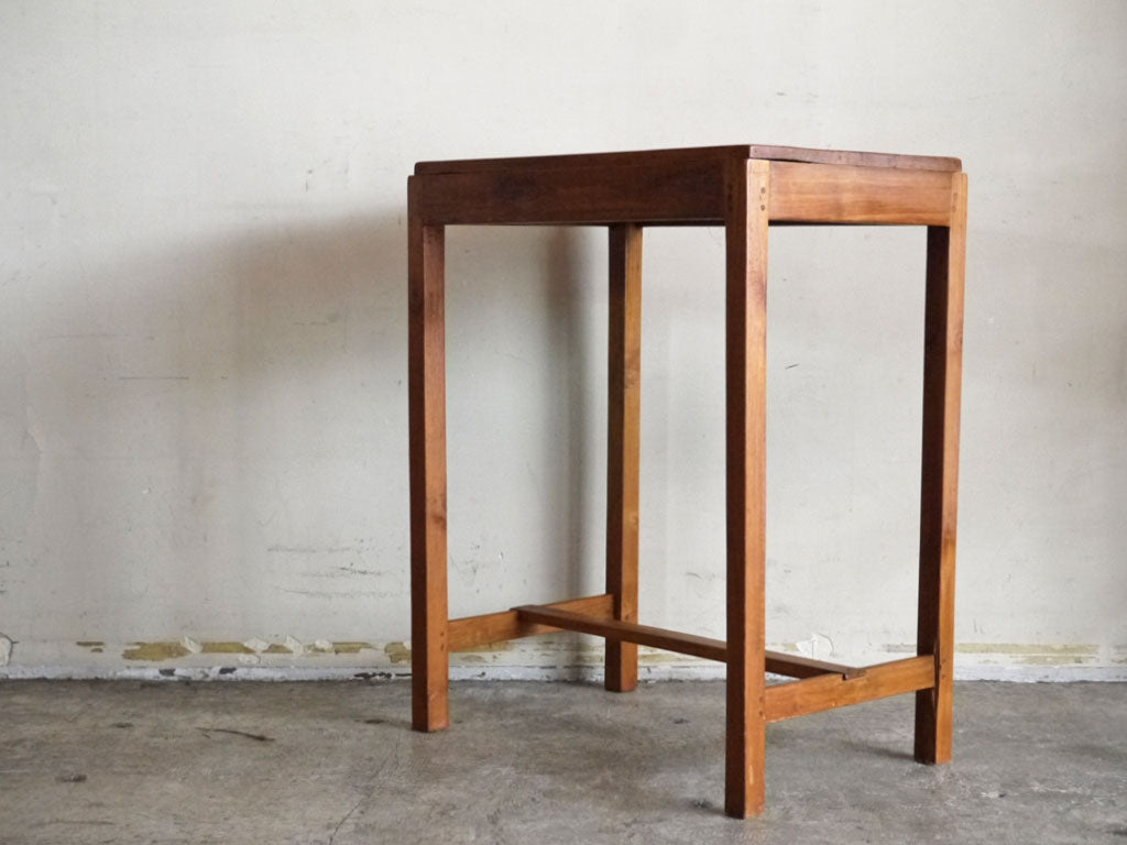 オールドチーク Old Teak ワークテーブル W60cm オケージョナルテーブル 古材 中古品 買い取りしました。