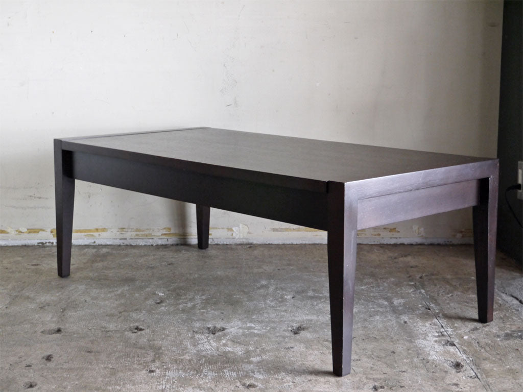 アクタス ACTUS アルケミー ALCHEMY エクステンション リビングテーブル ローテーブル 伸長式 ダークブラウン 中古品 買い取りしました。