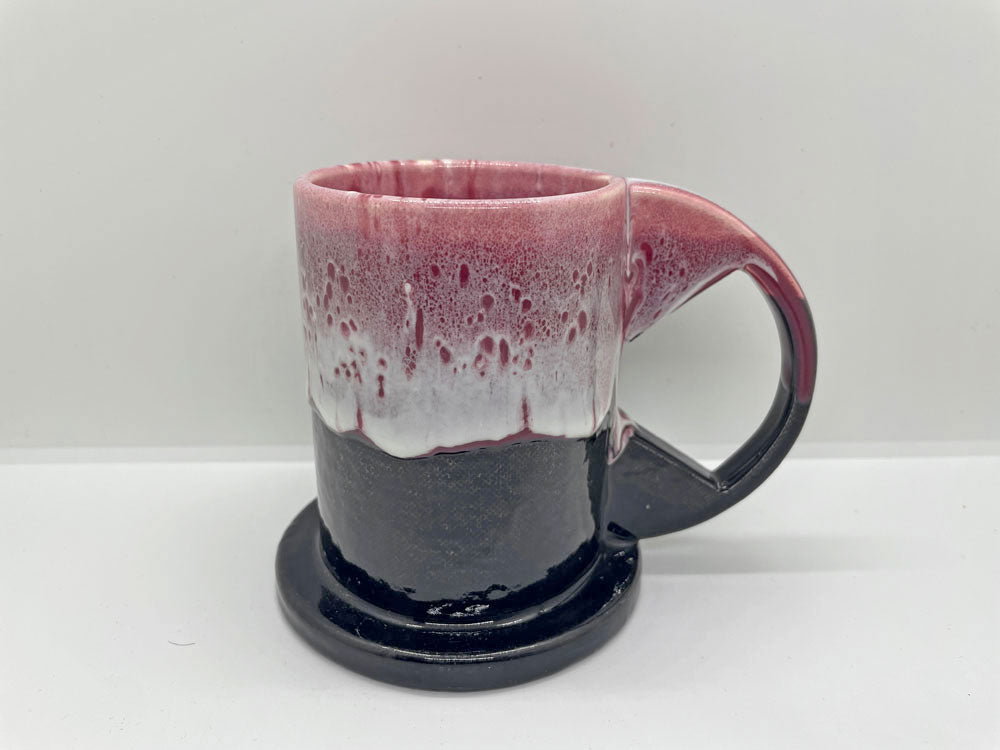 エコ･パーク・ポタリー Echo Park Pottery ラージマグ Large Mag ピーター・シャイア Peter Shire マグカップ ピンク ブラック 中古品 買い取りしました。
