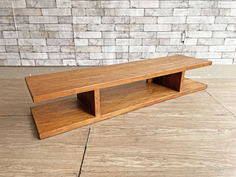 シンプルデザイン Simple Design タモ無垢材 AVボード ローボード ナチュラル 買い取りしました。