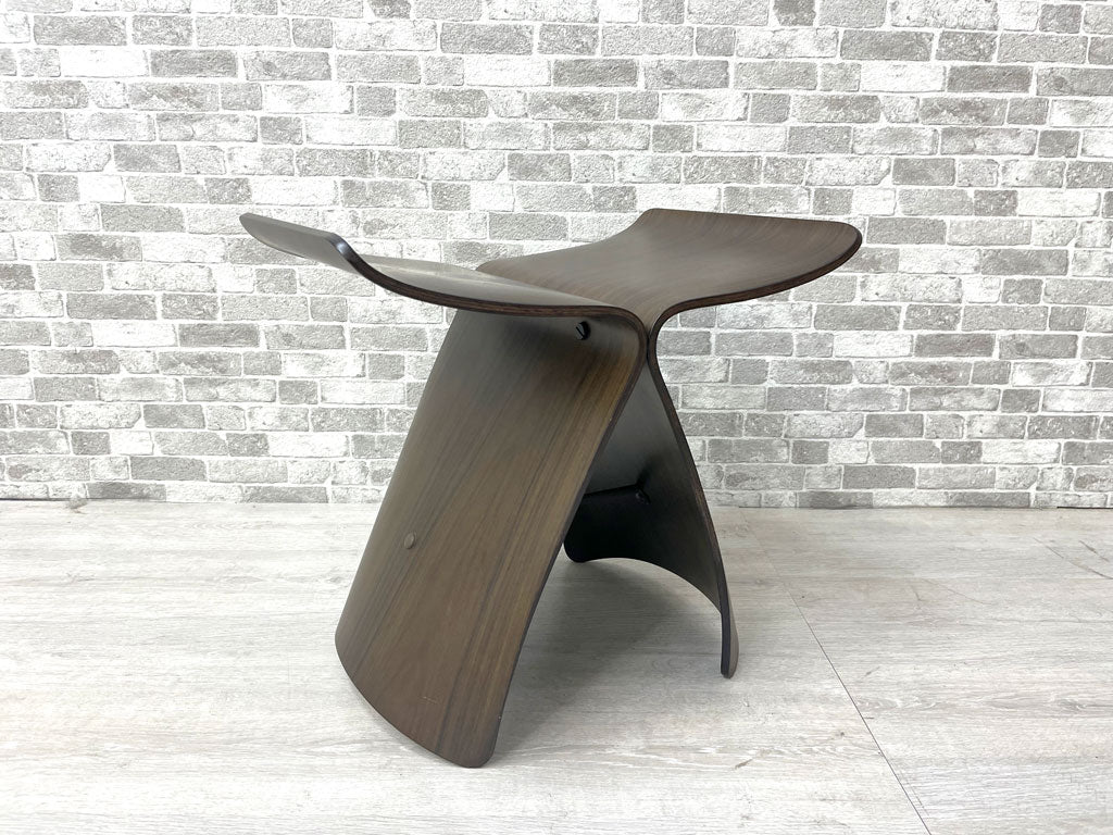 天童木工 TENDO バタフライスツール ローズウッド 柳宗理 MoMA ジャパニーズモダン 中古品 買い取りしました。