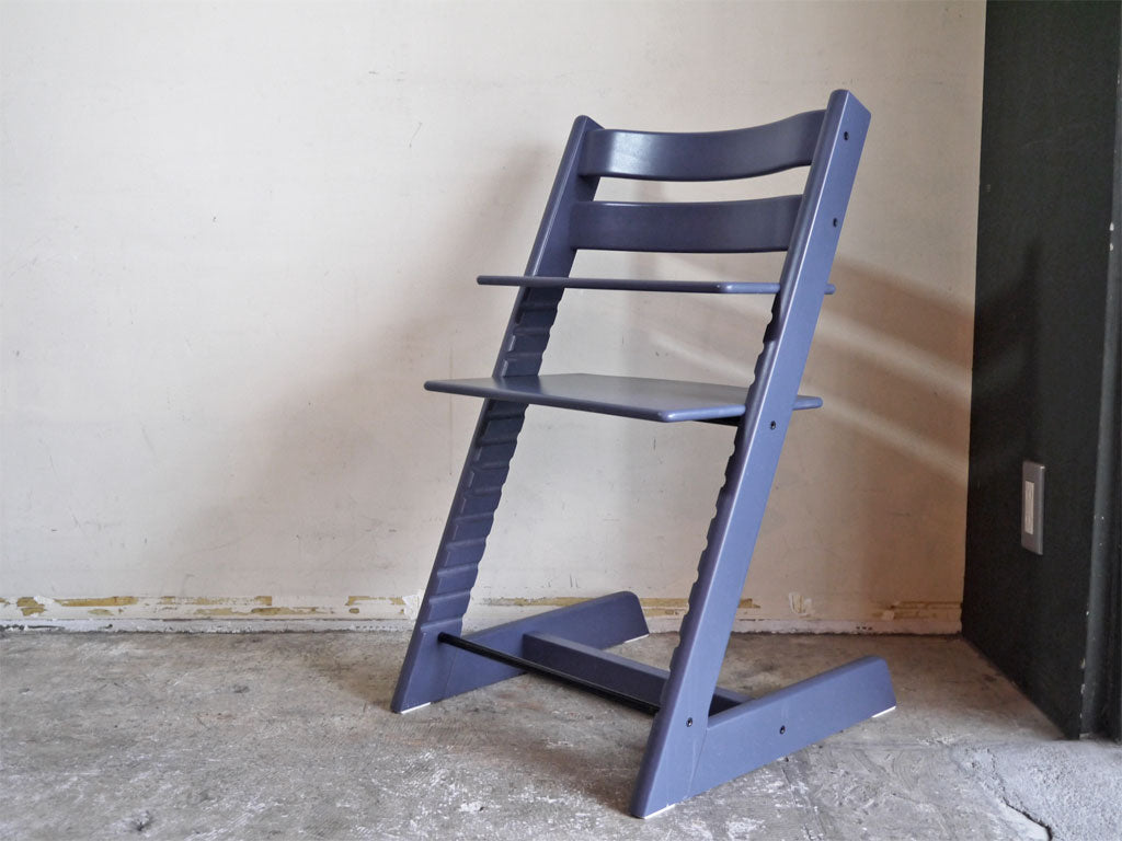 ストッケ STOKKE トリップトラップ TRIPP TRAPP ベビーチェア キッズチェア ブルーグレー S/N5～ ノルウェー 北欧家具 中古品 買い取りしました。