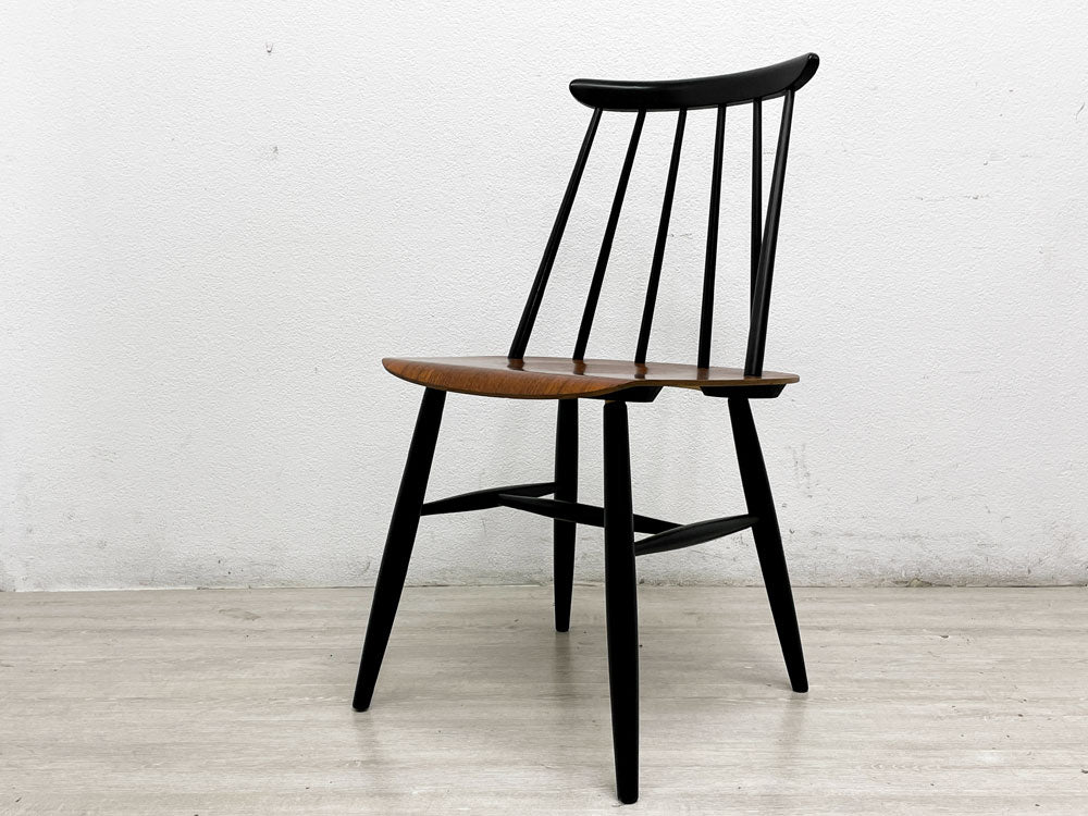 アスコ ASKO ファネットチェア Fanett chair イルマリ・タピオヴァーラ ダイニングチェア チーク材 50～60年代 スウェーデン製 北欧ビンテージ 名作 中古品 買い取りしました。