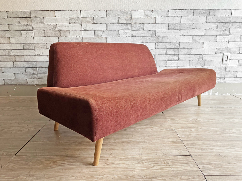 イデー IDEE アーオ ソファ AO SOFA 2シーター ココアブラウン 岡嶌要 定価￥69,000- 現状品 中古品 買い取りしました。