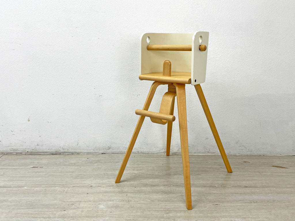 エスディアイファンタジア Sdi Fantasia カロタチェア Carota-chair ベビーチェア キッズ 木製 ハイチェア 佐々木敏光 中古品 買い取りしました。