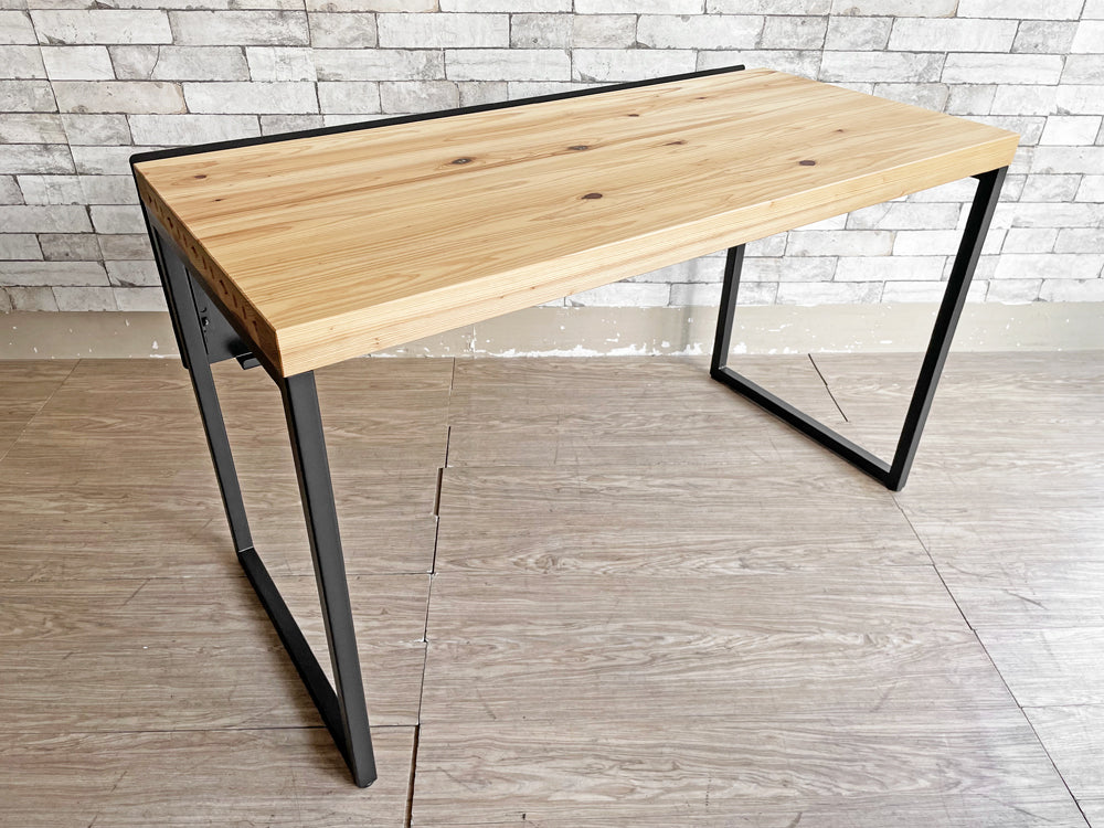 無印良品 MUJI 日本の木でできた家具 ワークデスク 杉材 W120 オーダーメイド 2台 中古品 買い取りしました。
