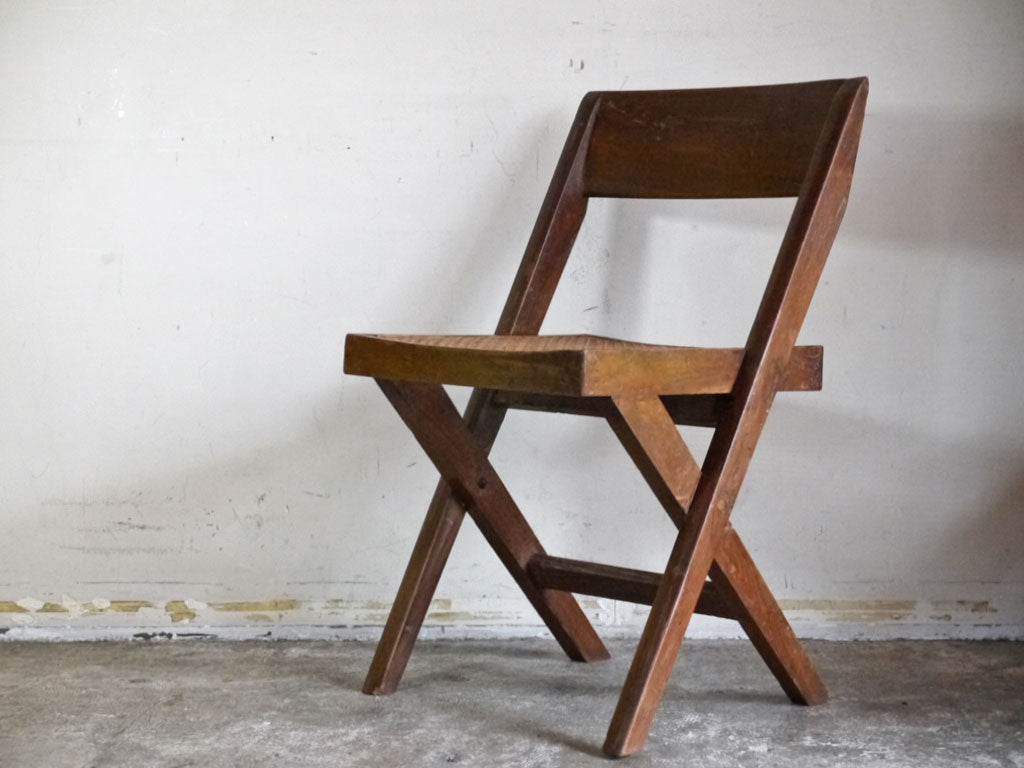 ピエール・ジャンヌレ Pierre Jeanneret ライブラリーチェア Library Chair 後期 Urmila Eulie Chowdhury 1959～ ビンテージ 希少 中古品 買い取りしました。