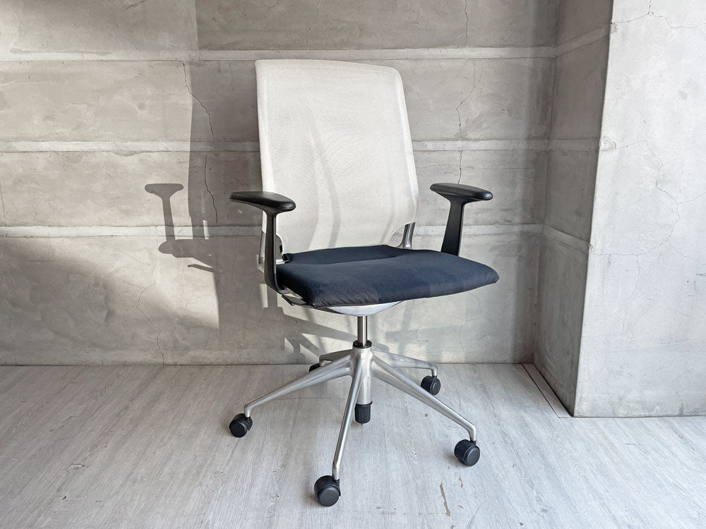 ヴィトラ vitra メダ MEDA デスクチェア オフィスチェア 背もたれメッシュ アルミナムベース アルベルト・メダ 中古品 買い取りしました。
