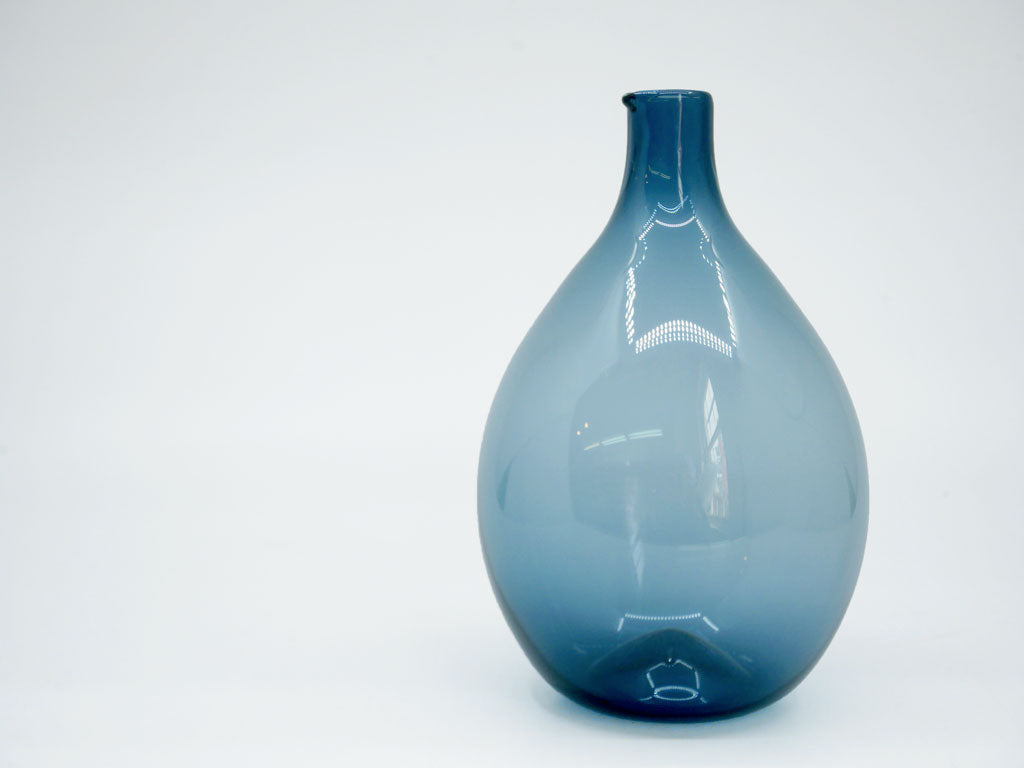 イッタラ iittala iシリーズ i-104 バードボトル ブルー ティモ・サルパネヴァ ブルーグレー ヘルシンキ サルパネバ展 復刻 2002年 中古品 買い取りしました。