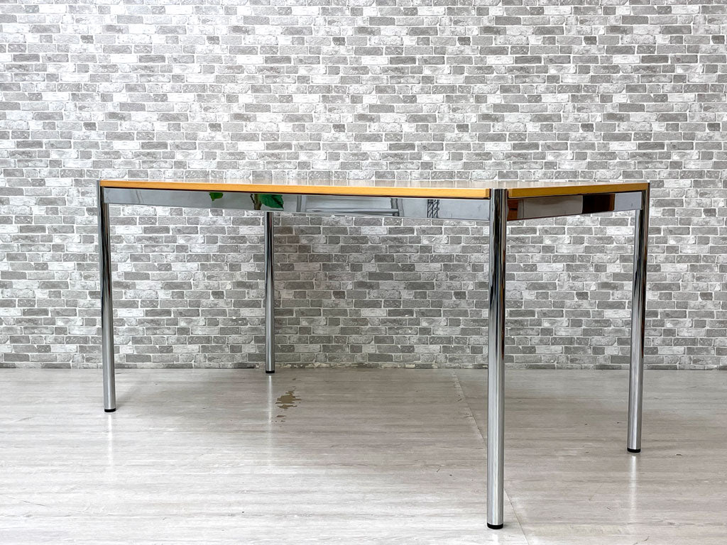 USMハラー USM Haller モジュラーファニチャー ハラー デスク ダイニングテーブル W150cm ビーチ材天板 高さ調整機能付 モダンデザイン 買い取りしました。