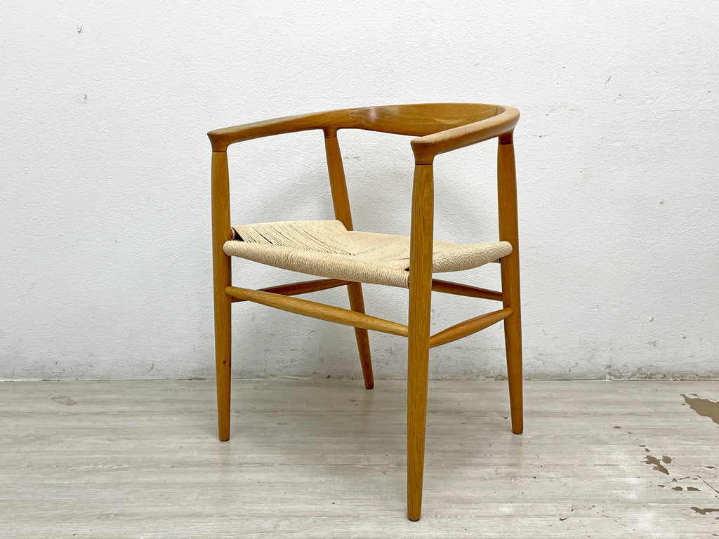 無印良品 MUJI ペーパーコードチェア ダイニングチェア アームチェア オーク材 ナチュラル 北欧スタイル 中古品 買い取りしました。